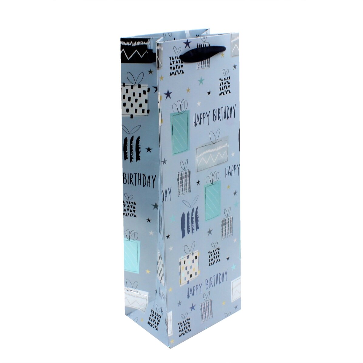 Gift bag for drinks - Happy Birthday gifts model