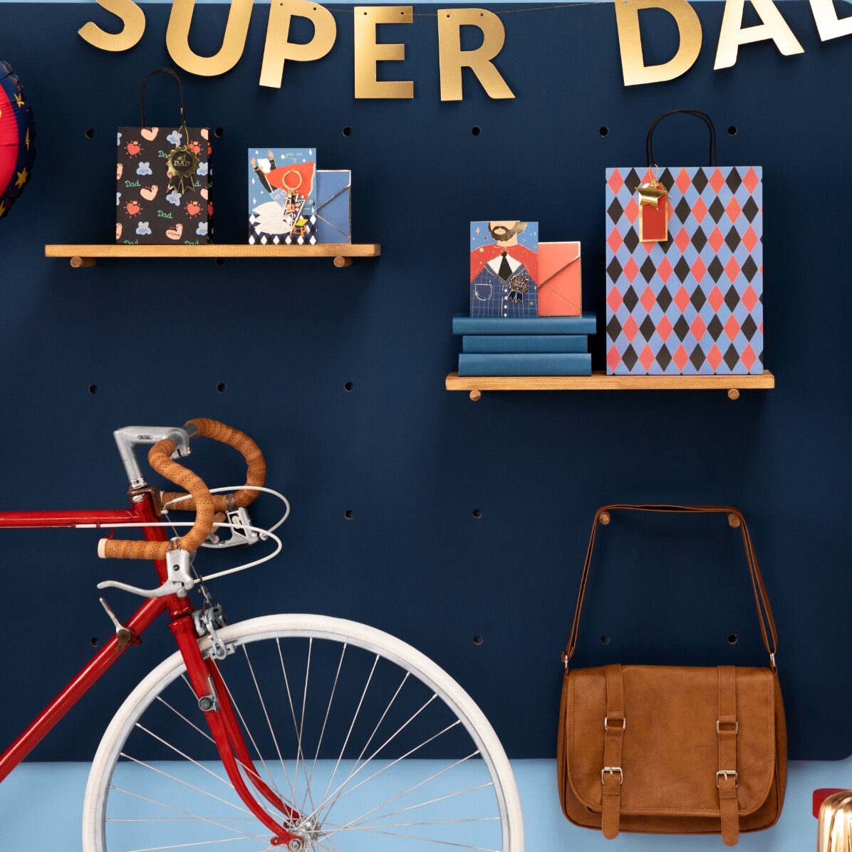 Gift bag - rhombus mix pattern