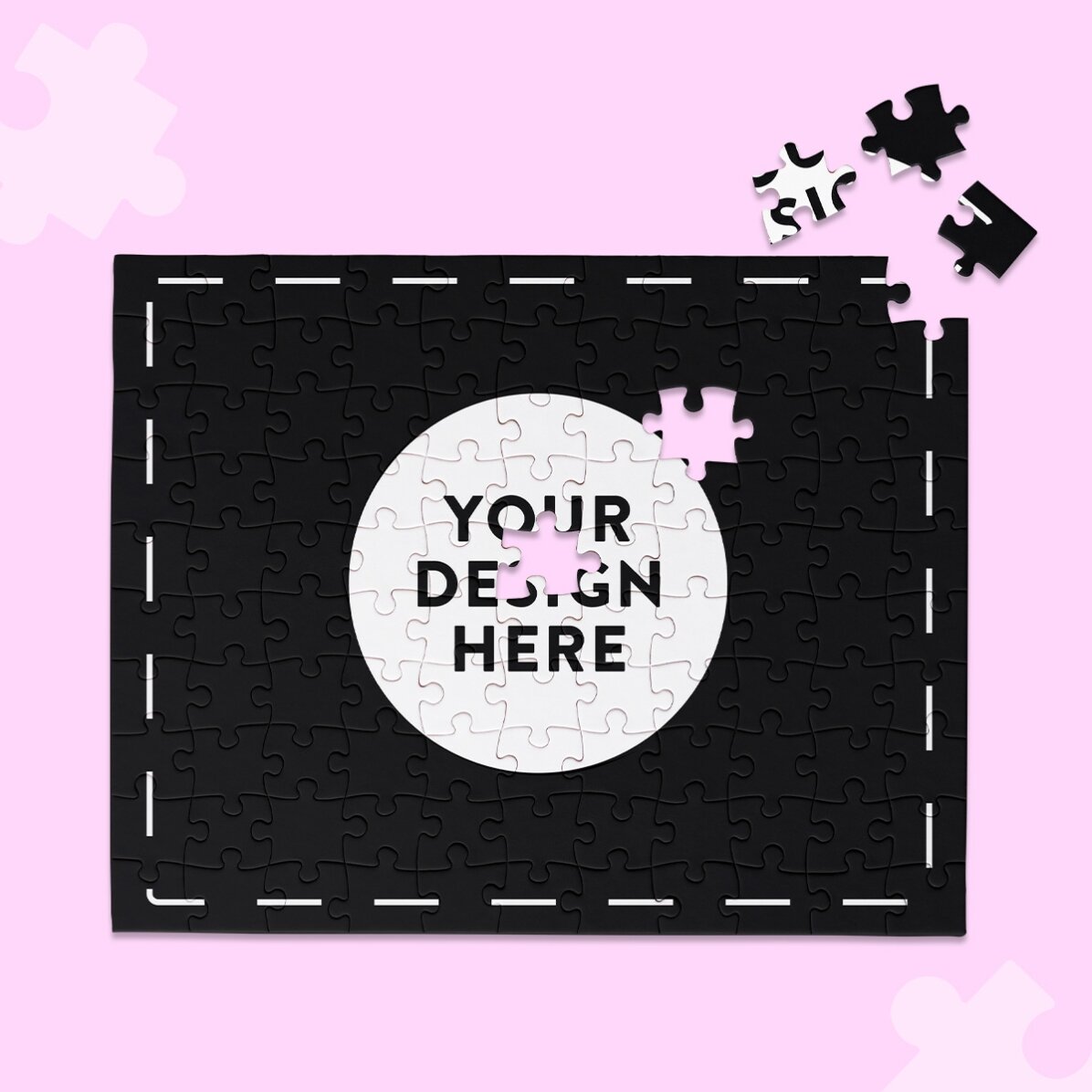 Puzzle personalizat cu grafica ta 24x19 cm