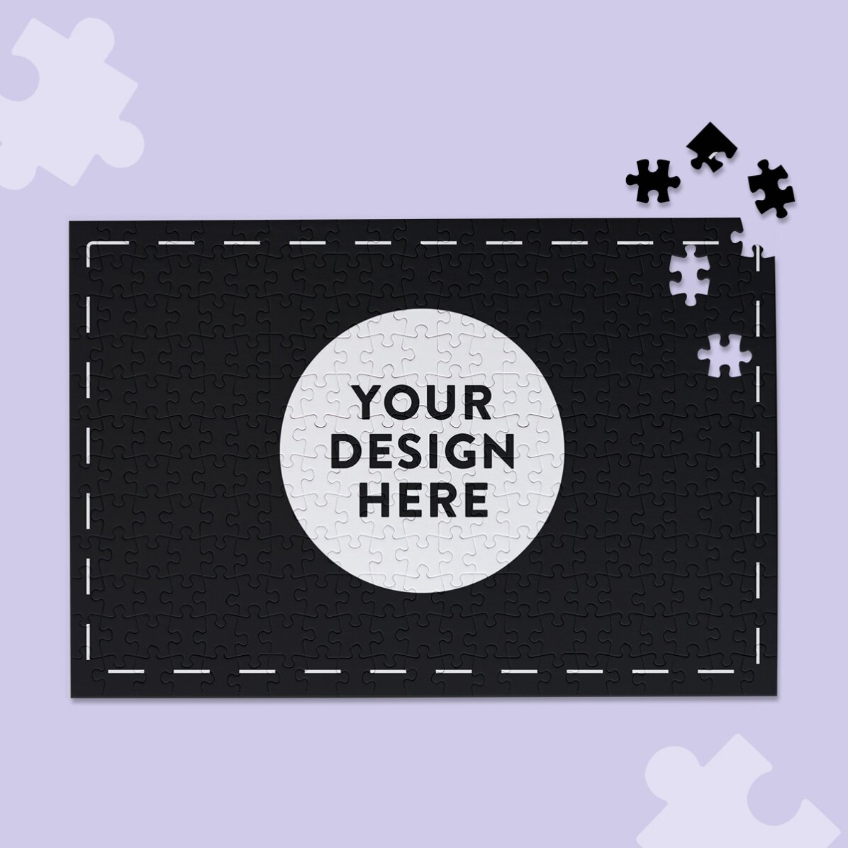 Puzzle personalizat cu grafica ta 36x24 cm