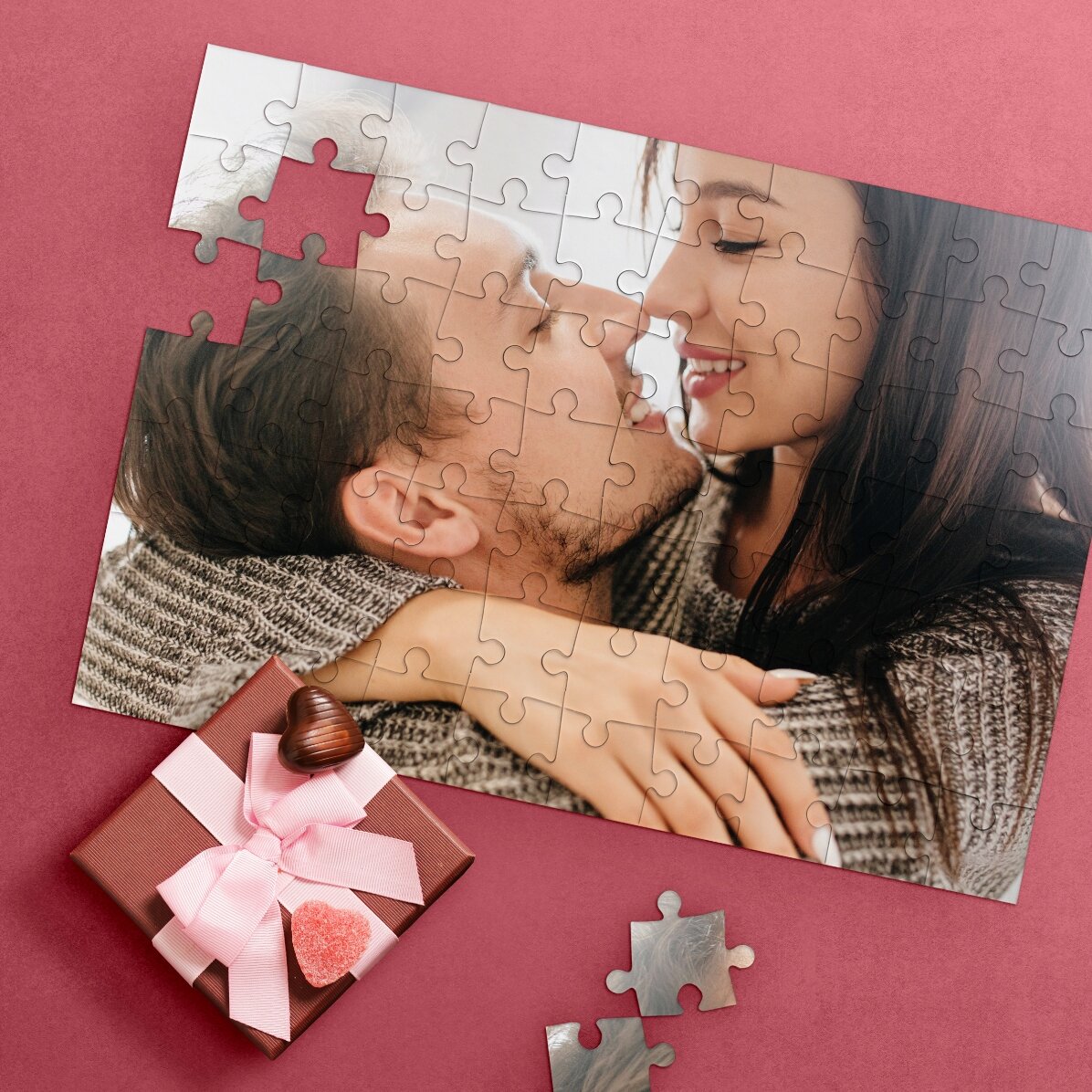 Puzzle personalizat cu o poză 28x19 cm