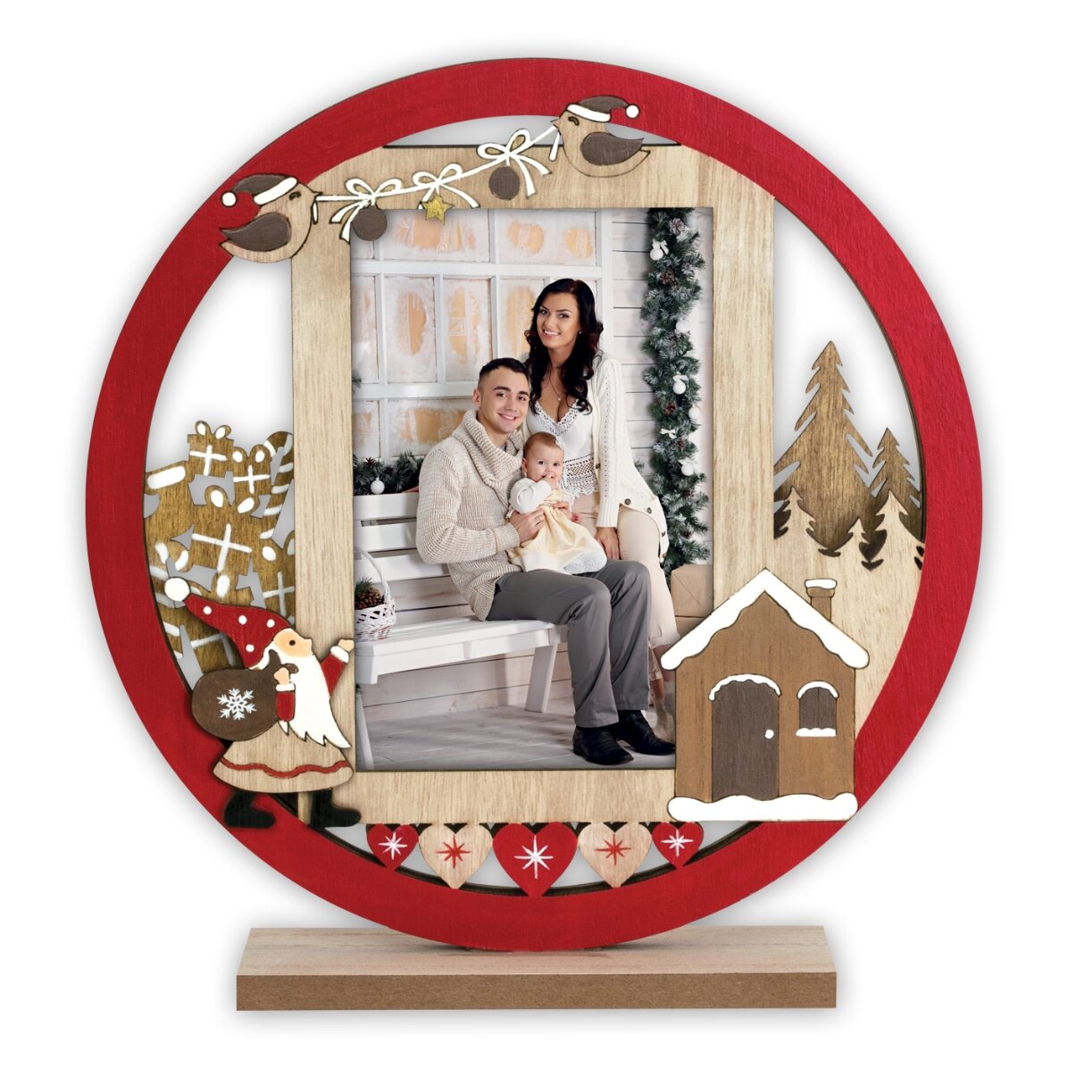 Christmas photo frame - Curtis model