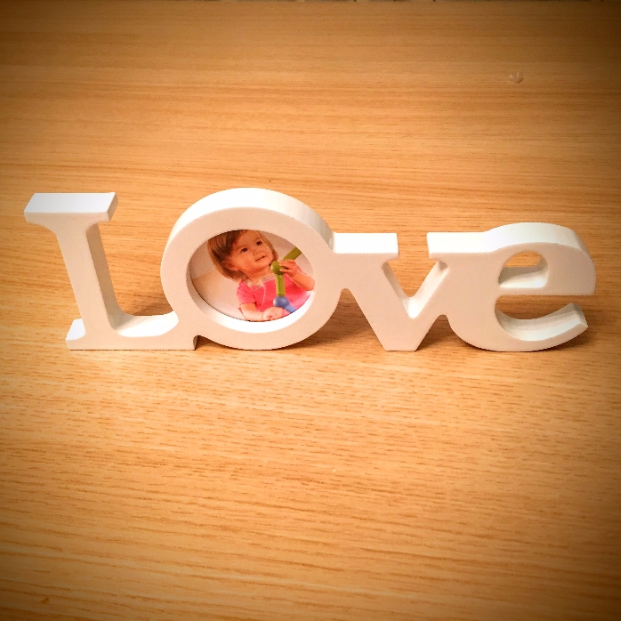 Rama foto Love din mdf