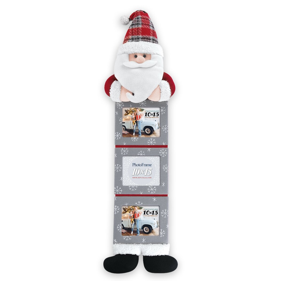 Santa Claus photo frame with 3 pictures - Theon model