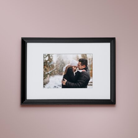 Ramă foto personalizată cu o poză -  passepartout A4 landscape