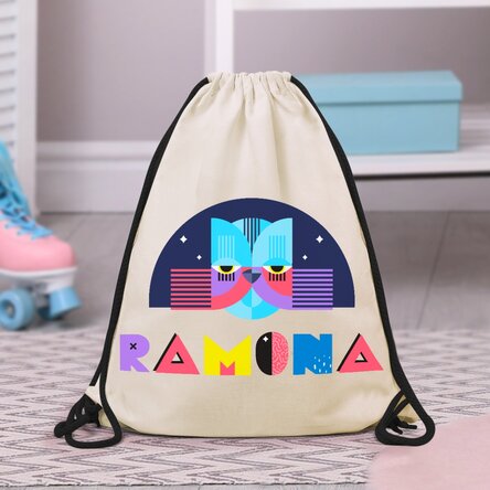 Rucsac personalizat cu nume - Abstract