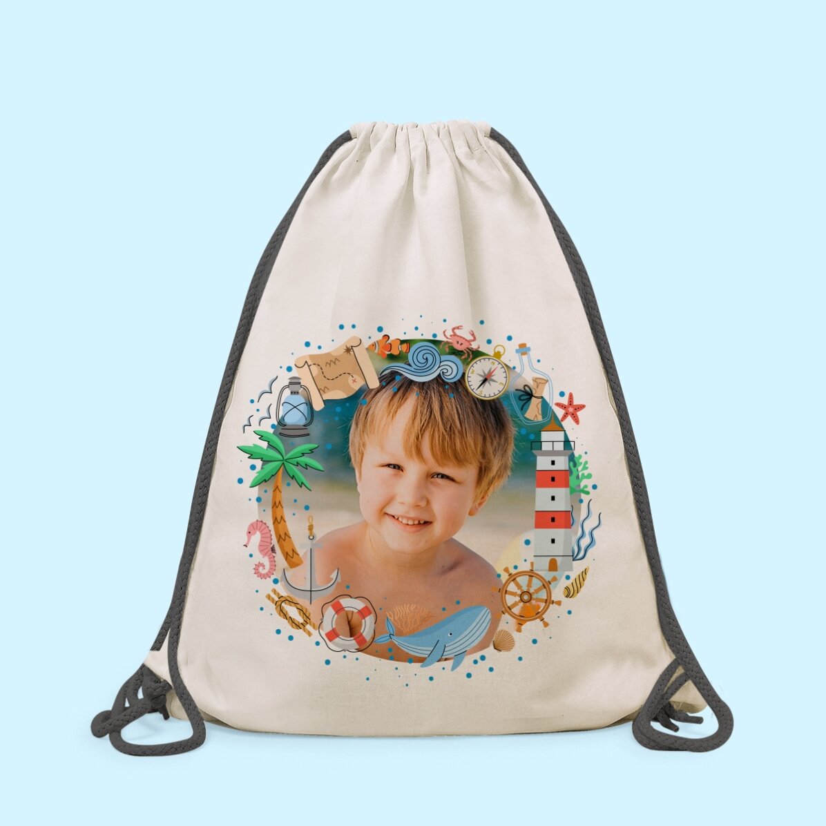 Rucsac personalizat cu poză - Aventură
