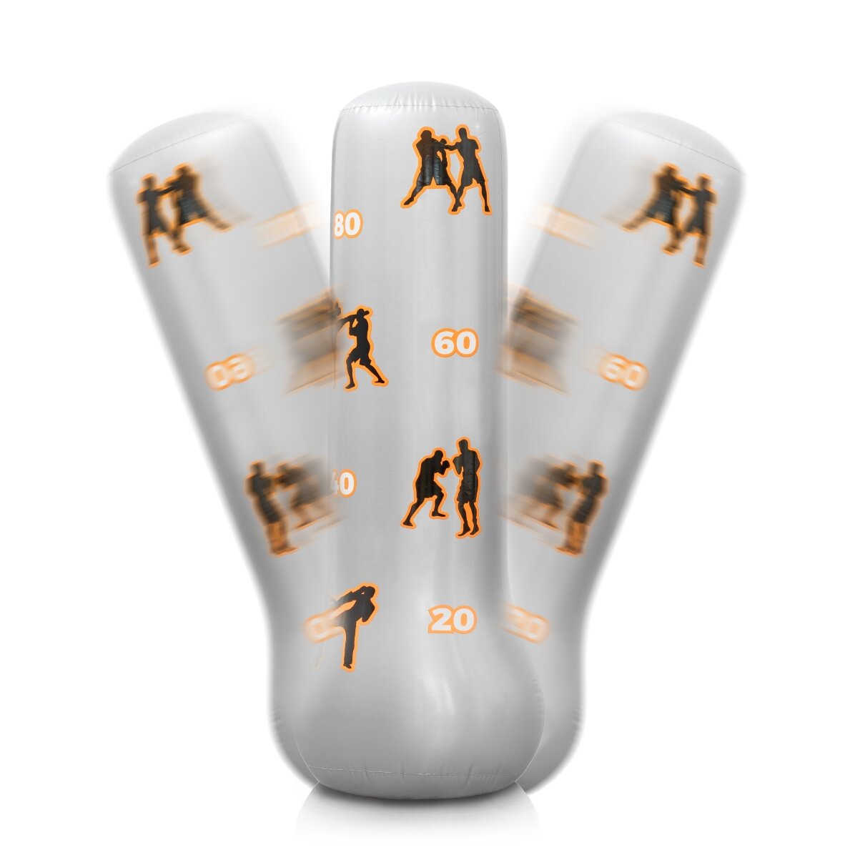 Sac de box gonflabil pentru copii cu suport