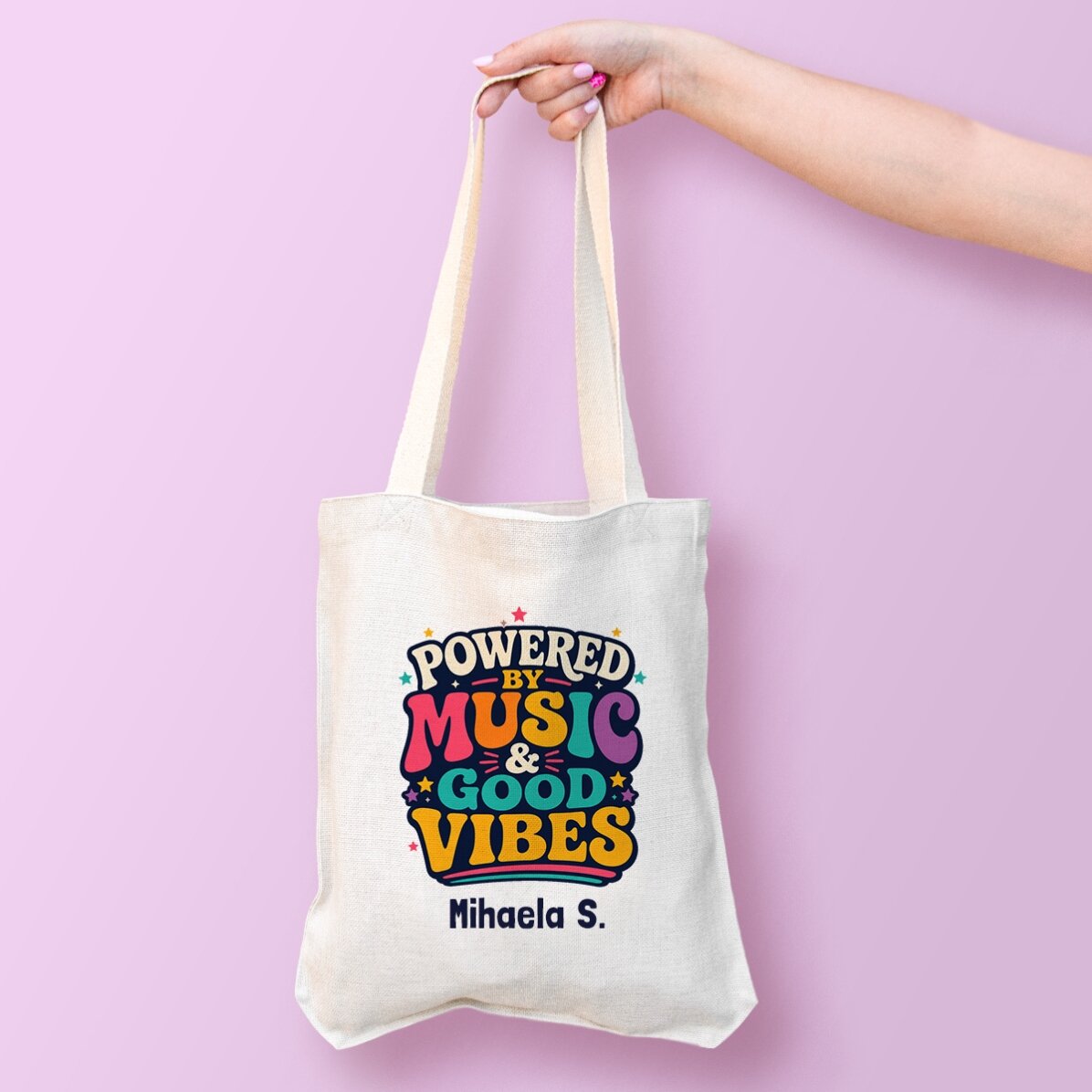 Personalised bag with name - Powered by