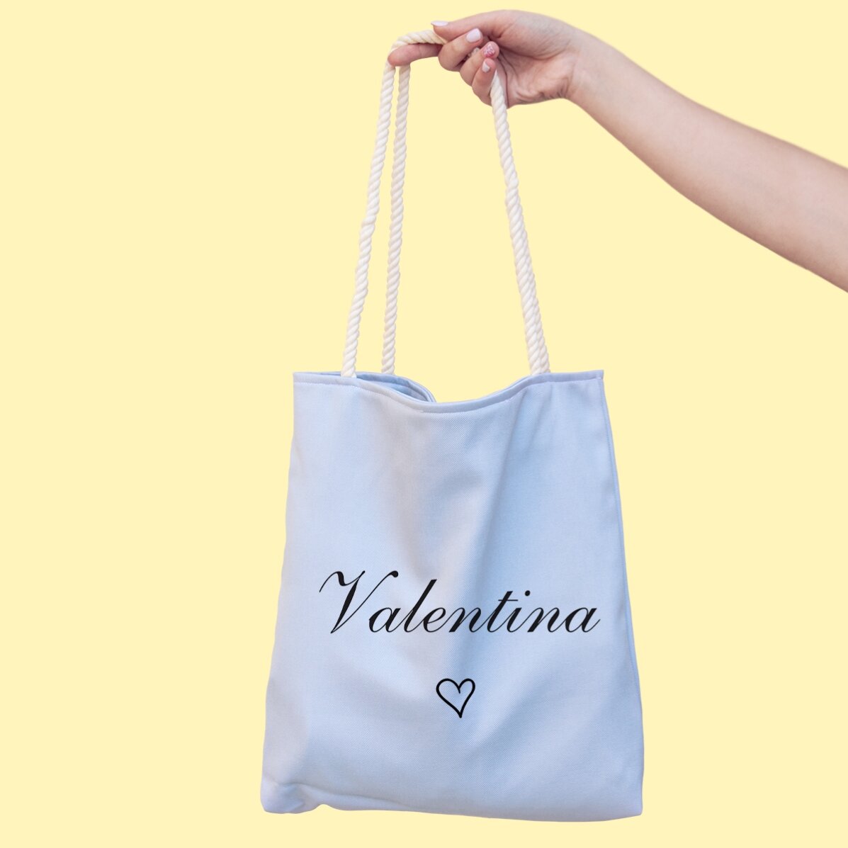 Sacoșă personalizată cu nume