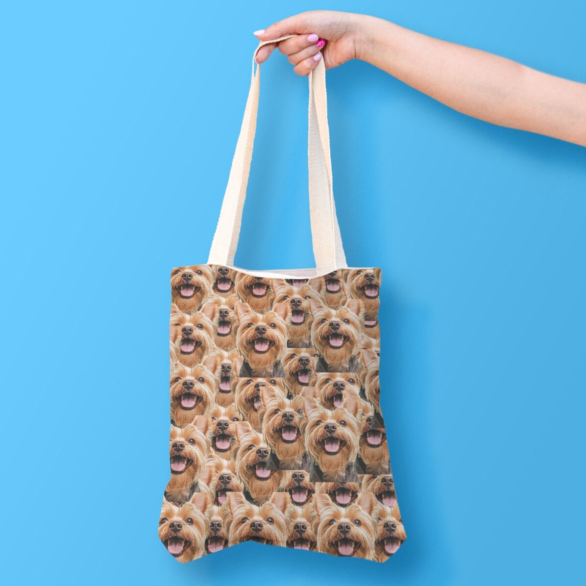 Sacoșă personalizată cu o poză - Colaj