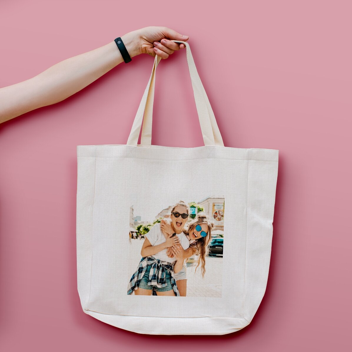 Sacoșă personalizată cu poză