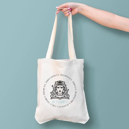Sacoșă personalizată cu text - Zodia Fecioară
