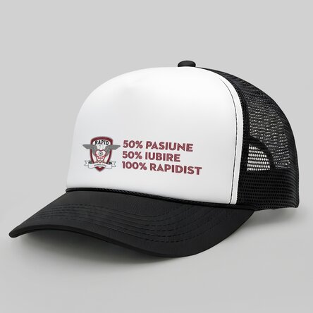 Personalised FC RAPID cap with text – 100% Rapid fan