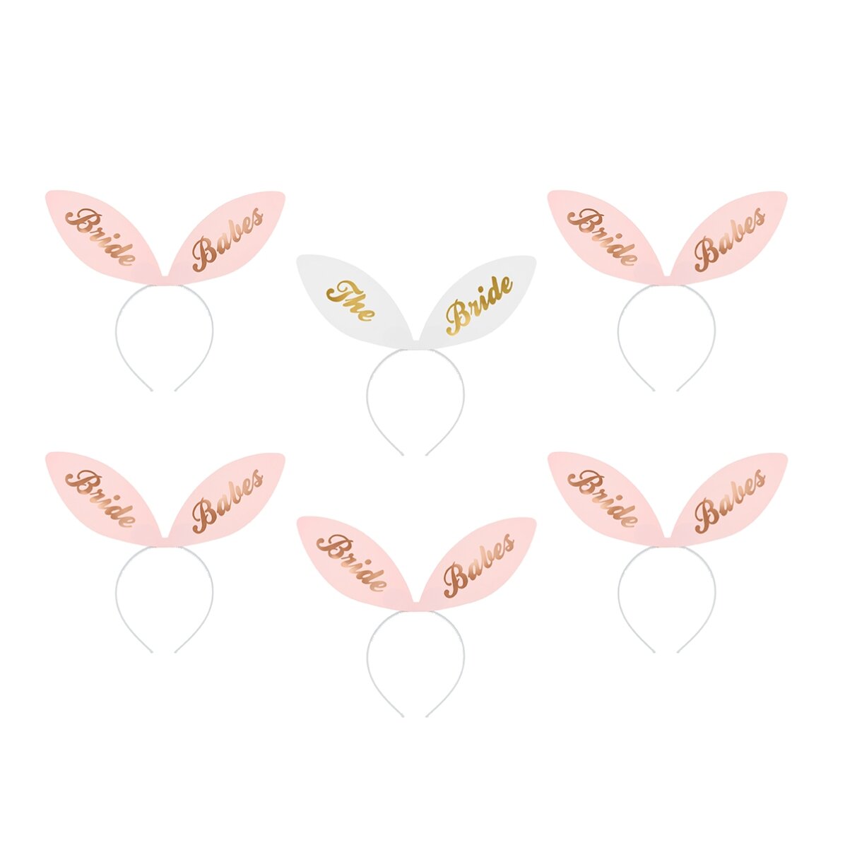 Set 6 bentițe - Petrecerea burlăcițelor