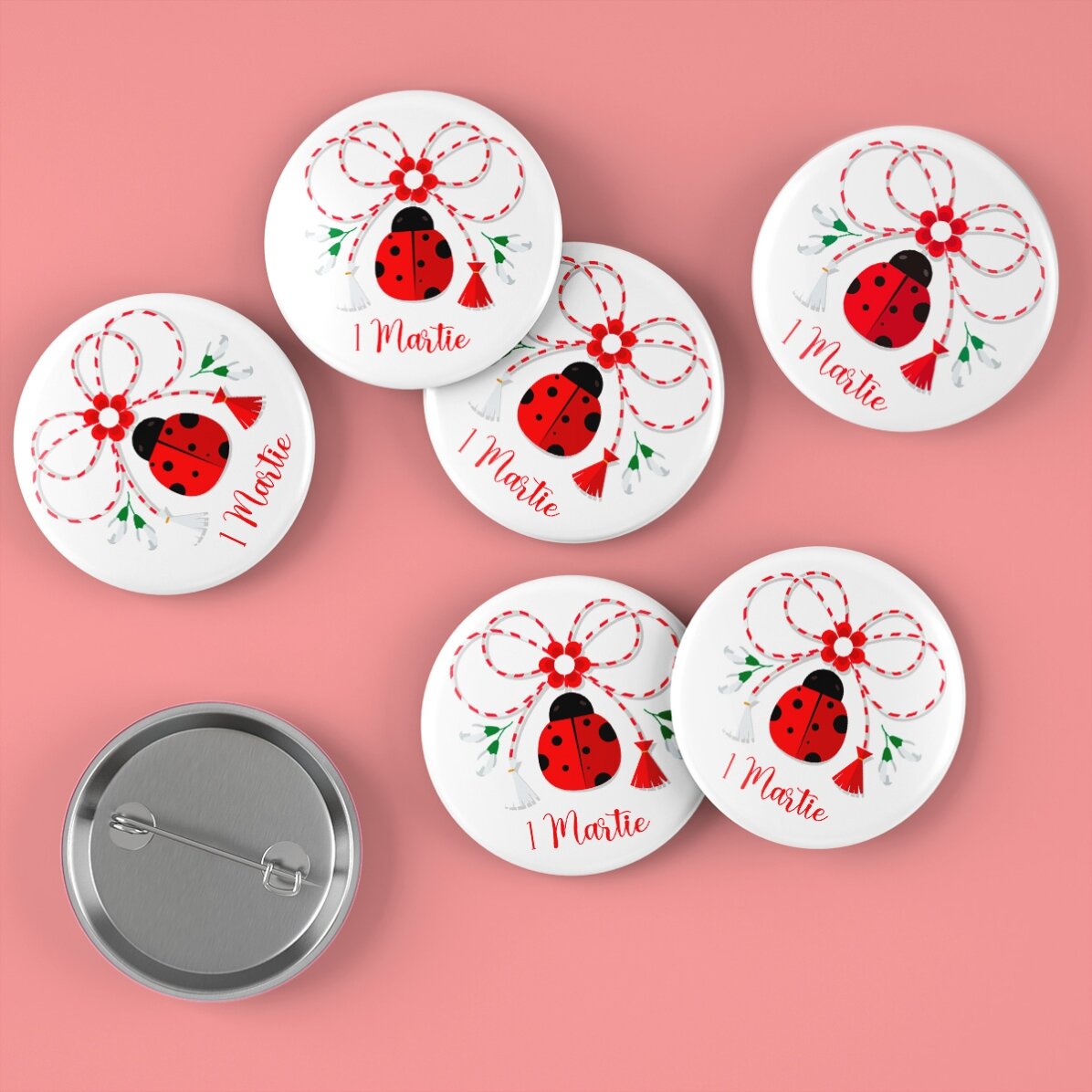 Set 6 insigne - Martie