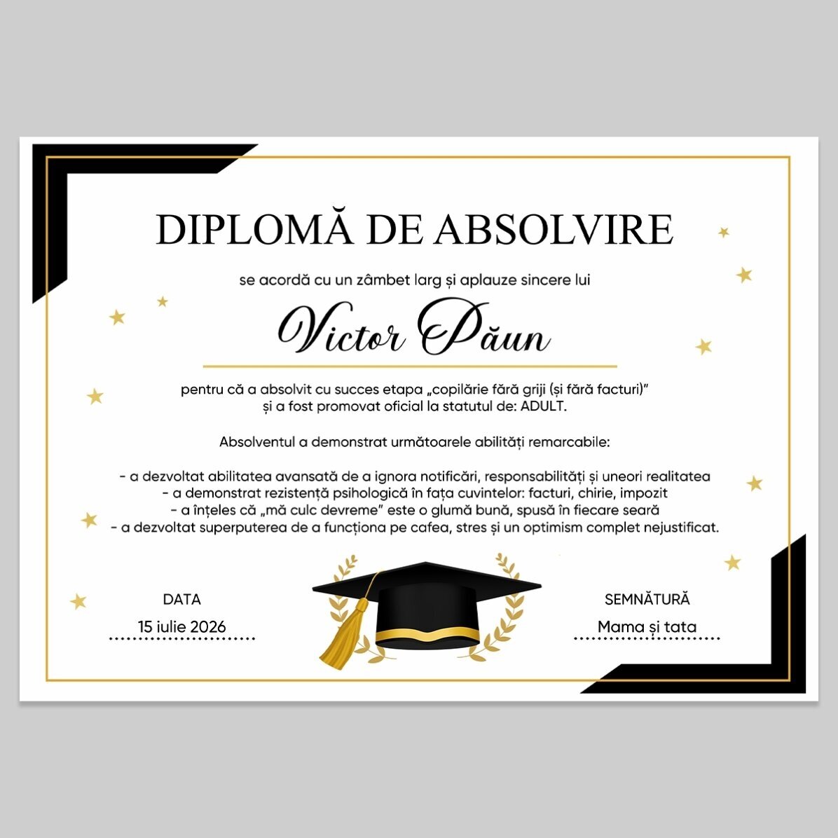 Gift set for graduates – Life as an adult