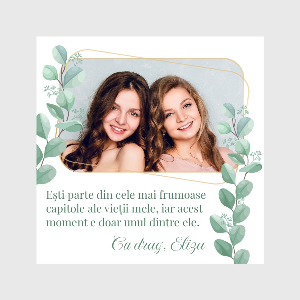Gift set for the maid of honour