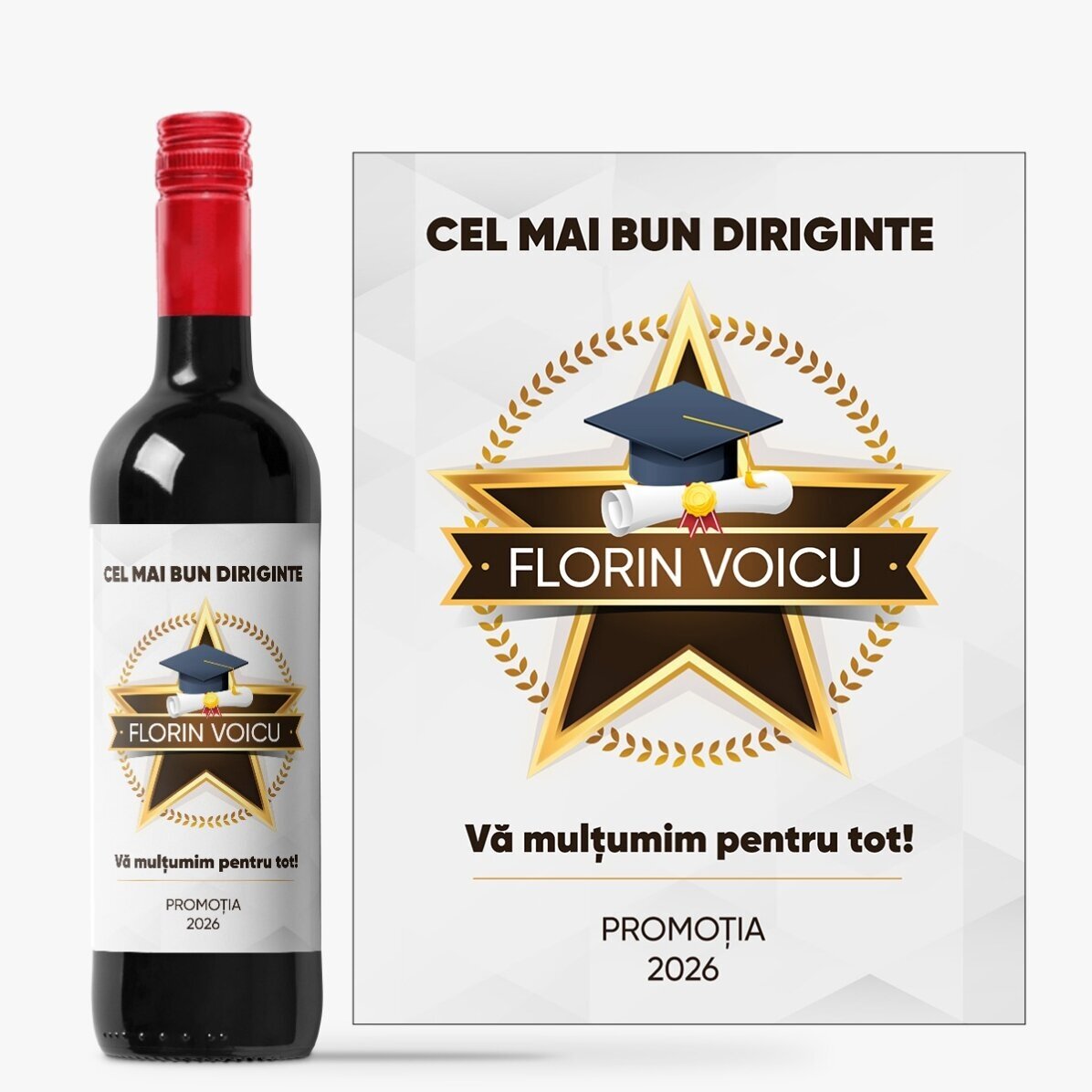 Gift set for teachers/form tutors – Graduation