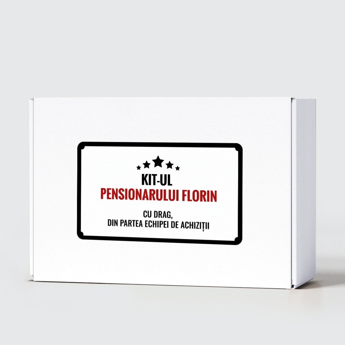 Personalised gift set – The Legend Has Retired