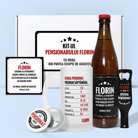 Personalised gift set – The Legend Has Retired