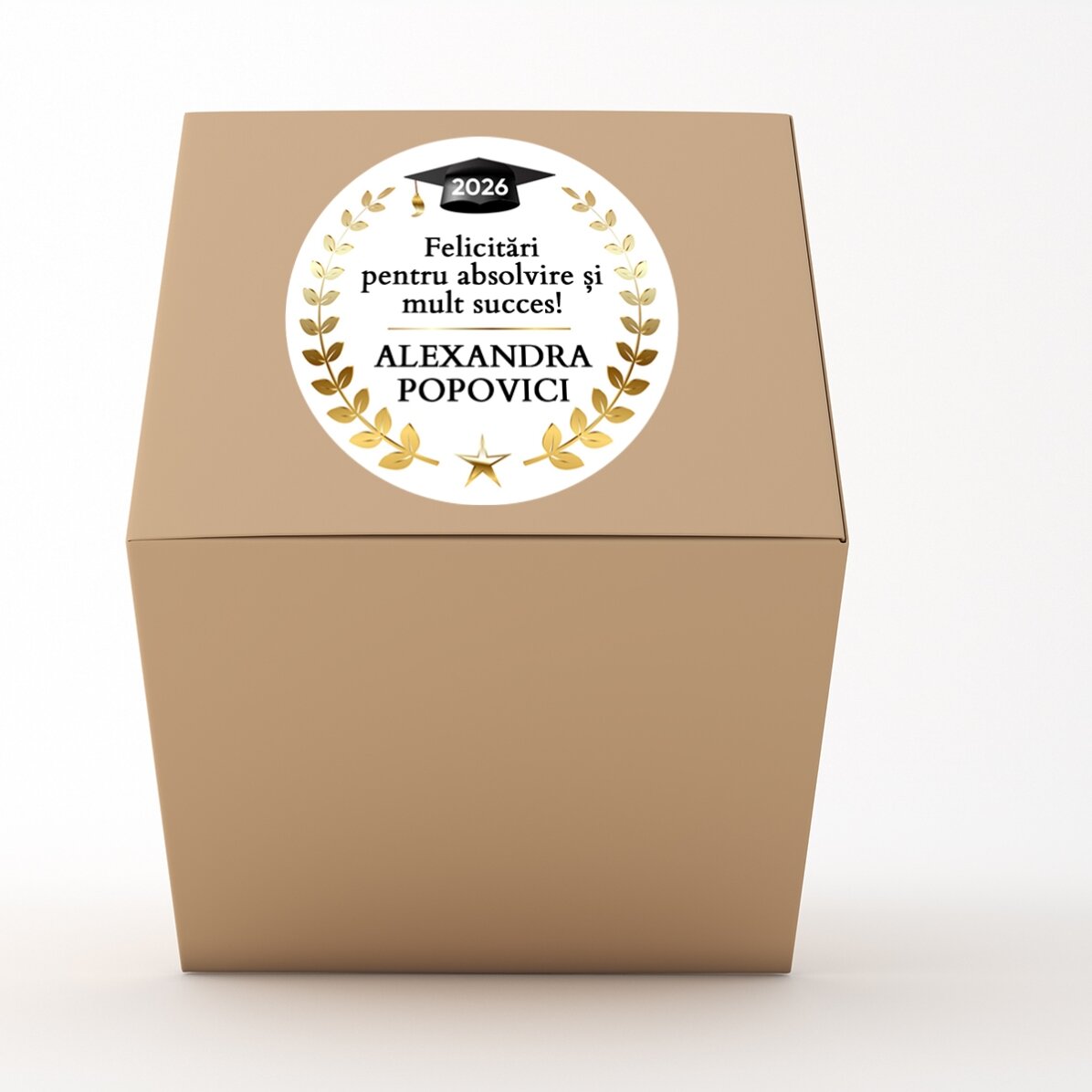 Personalised gift set for graduates