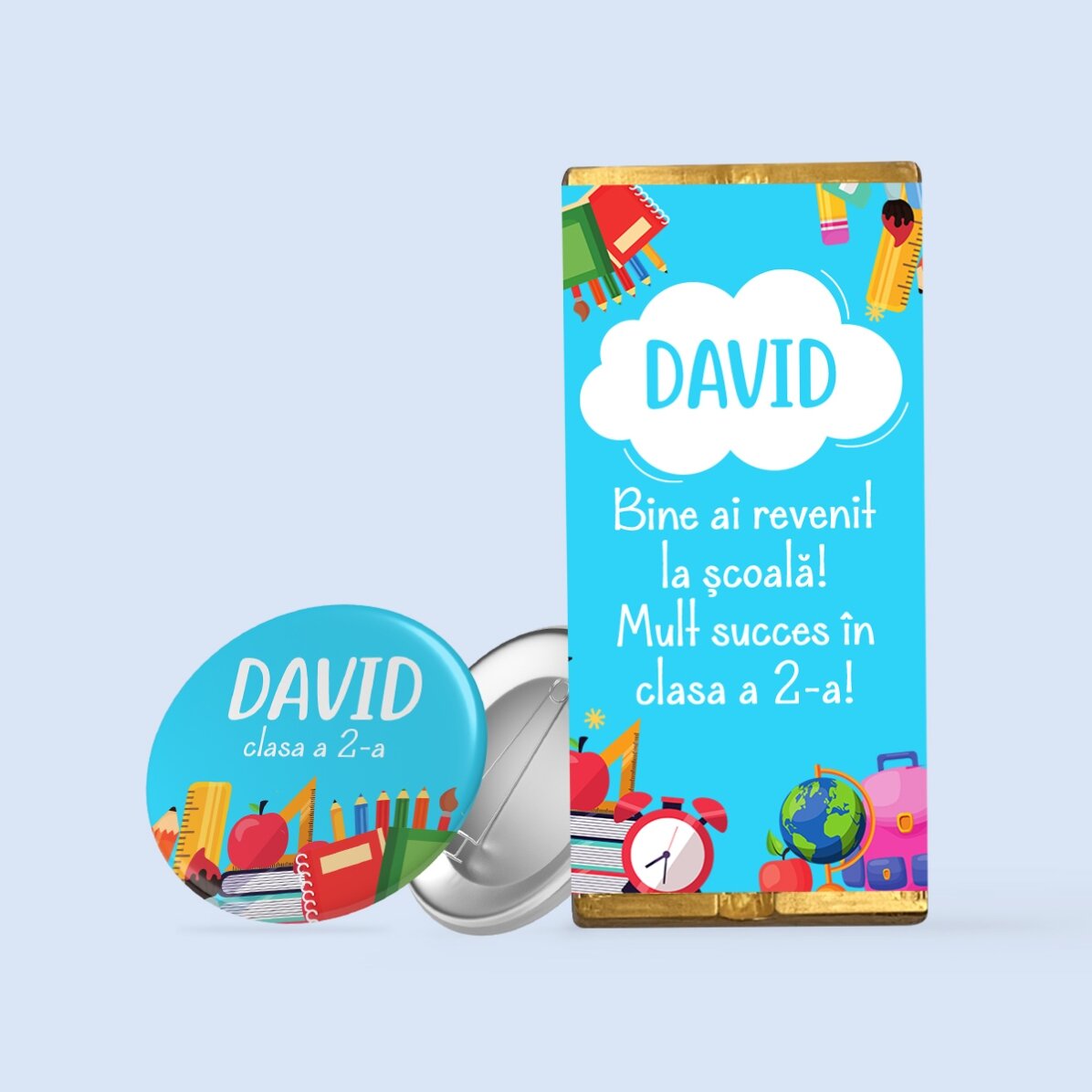 Personalised gift set for children – Welcome back to school
