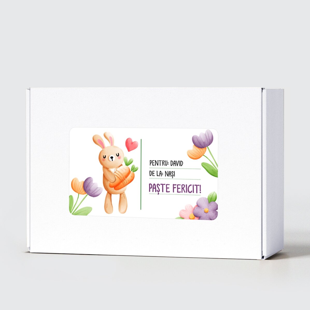 Personalised gift set for children - Happy Easter