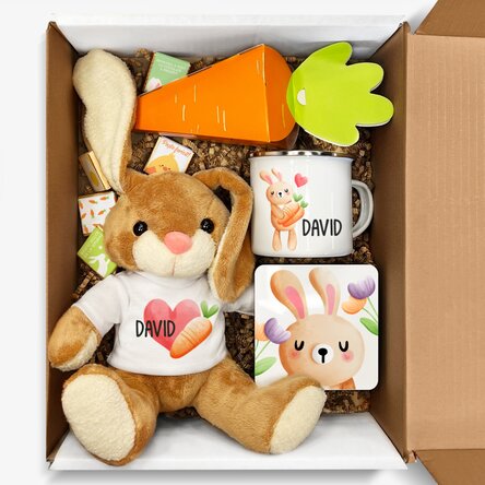 Personalised gift set for children - Happy Easter
