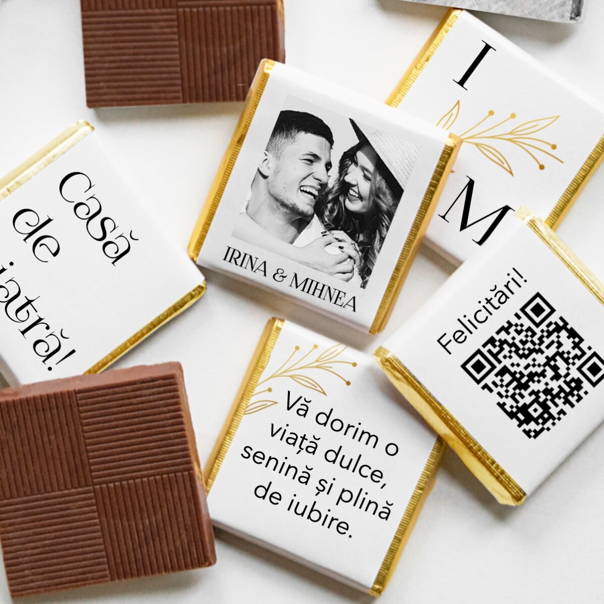 Personalised wedding gift set