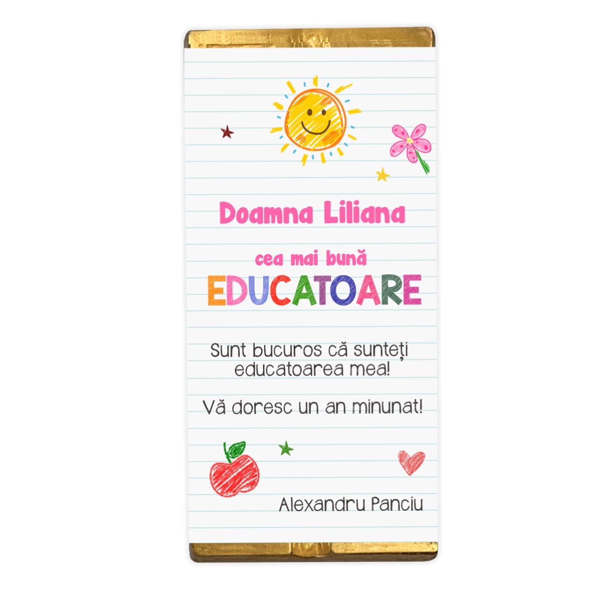 Personalised gift set for nursery – The Nursery Teacher