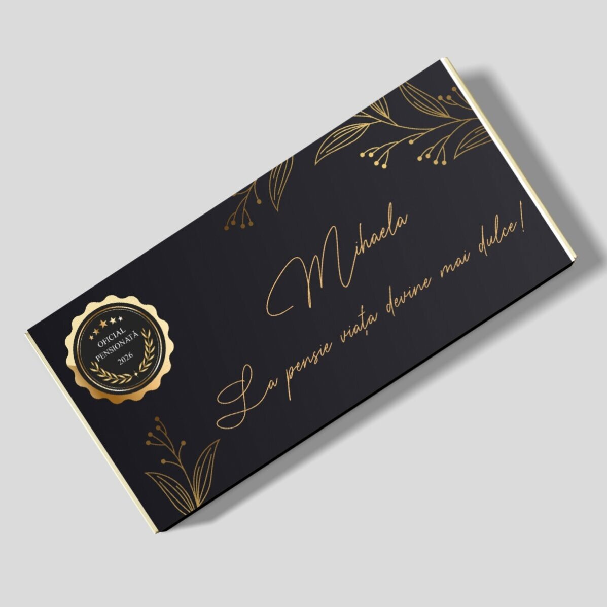 Personalised retirement gift set