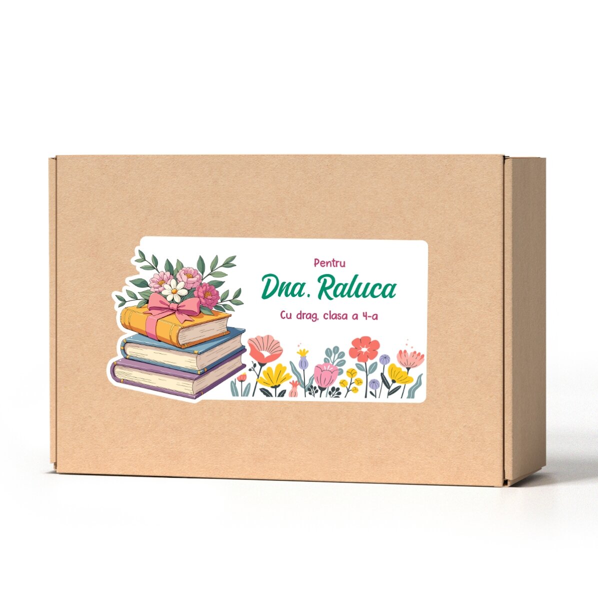 Set cadou personalizat pentru profesoară de 1 și 8 Martie