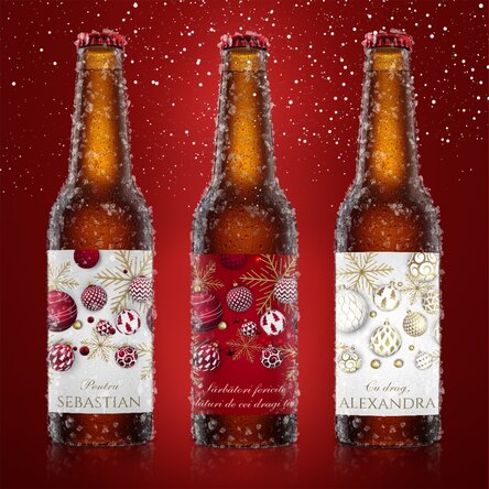 Set de 3 beri - Crăciun fericit!