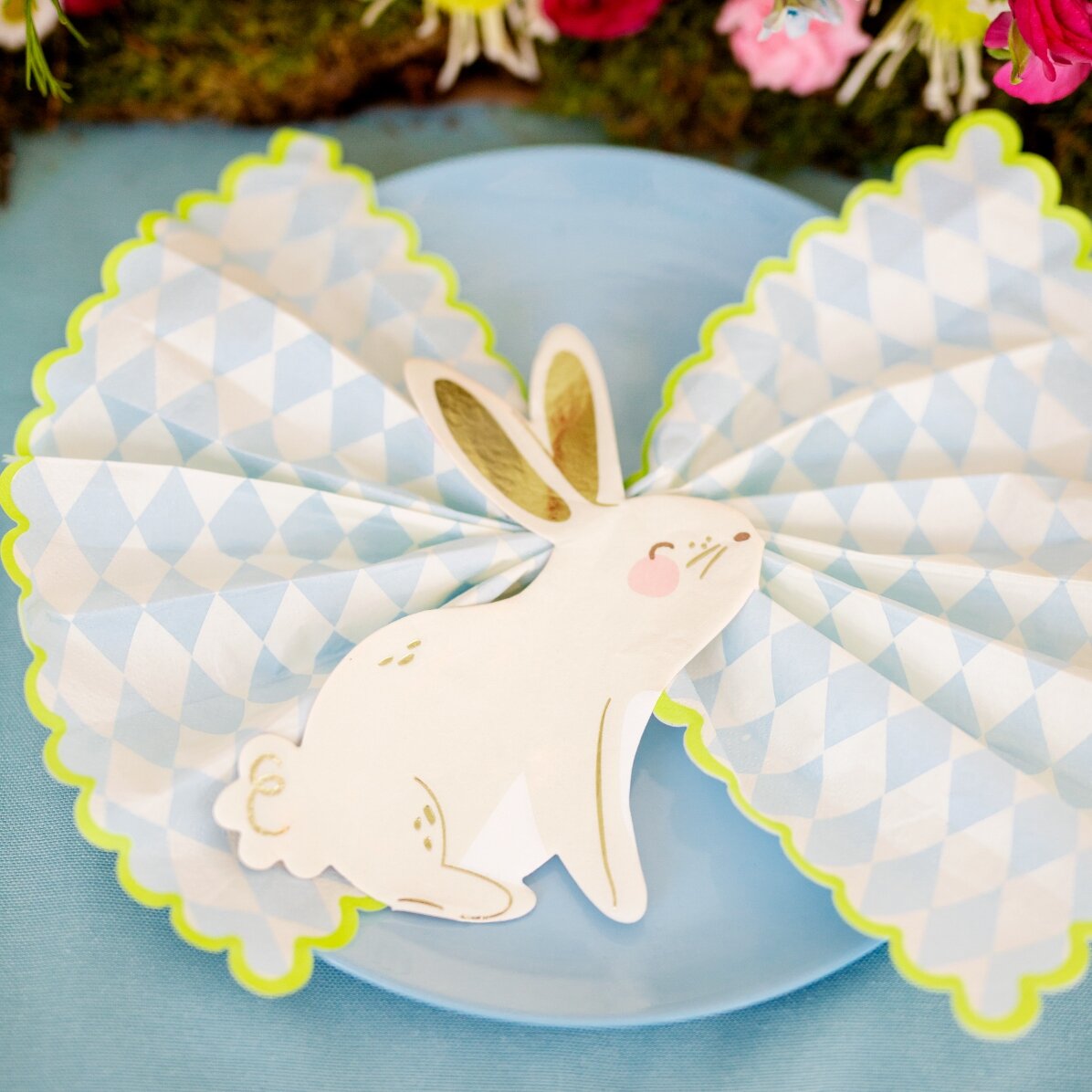 Set of 20 decorative napkins - Bunny