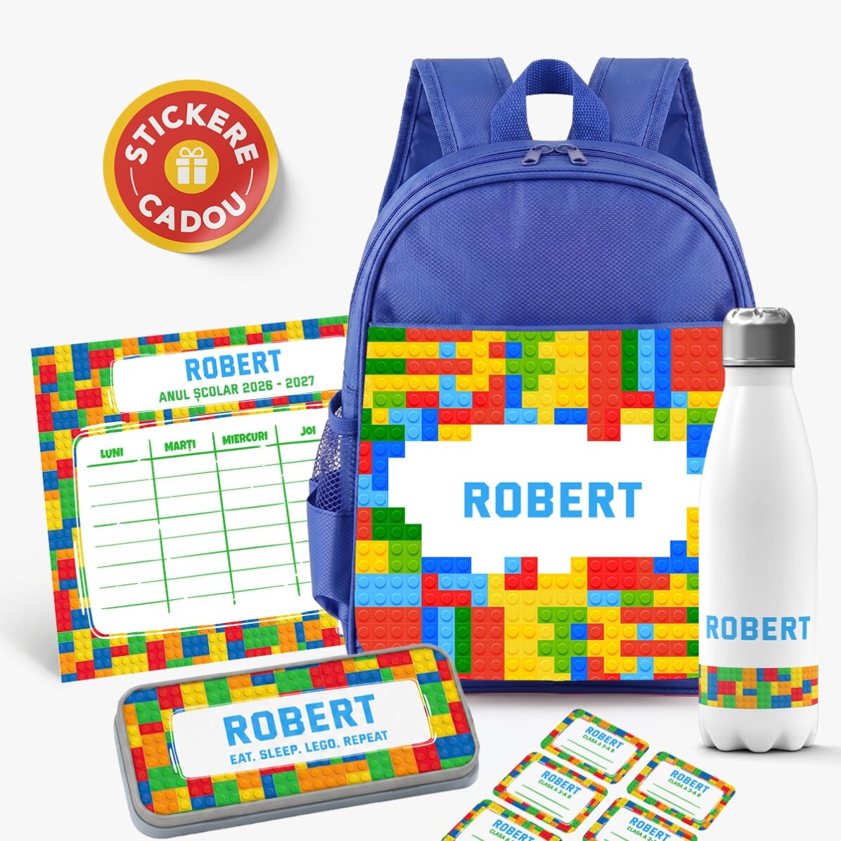 Personalised school set – Lego