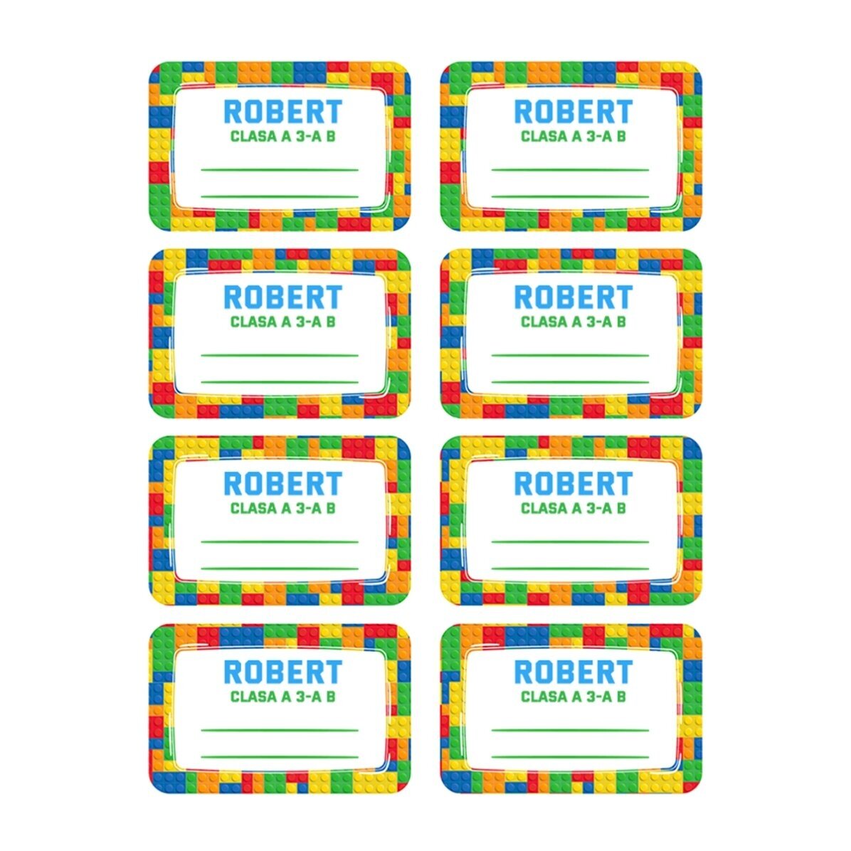 Personalised school set – Lego