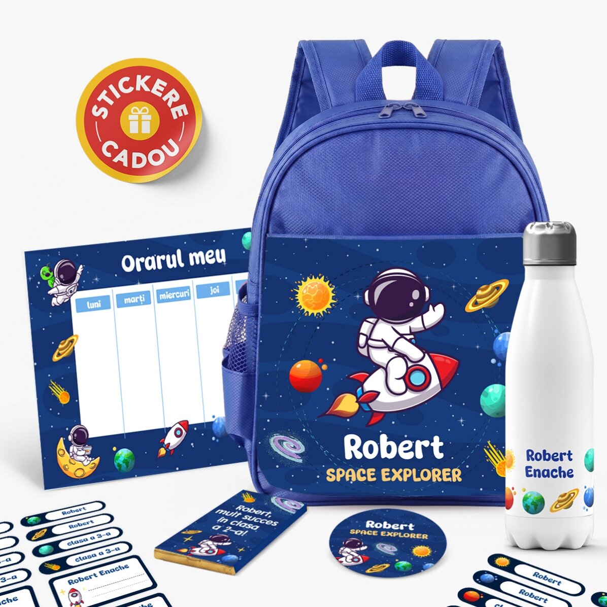 Personalised school set – Space Explorer
