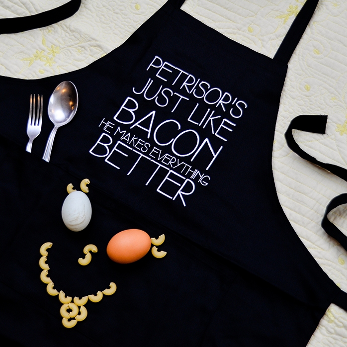 Șorț personalizat bacon