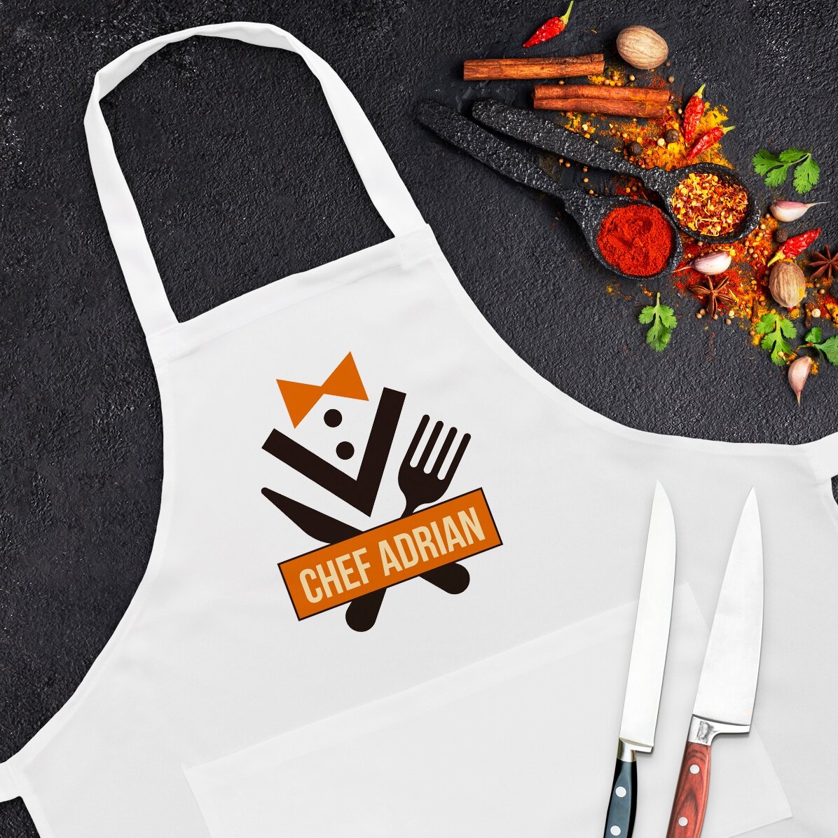 Șorț personalizat - Chef elegant