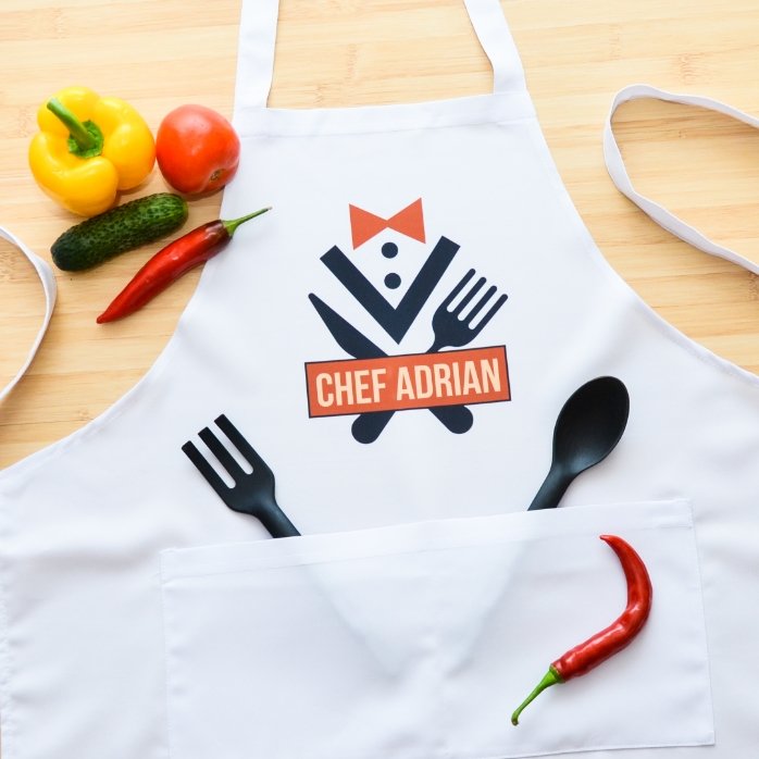 Șorț personalizat - Chef elegant