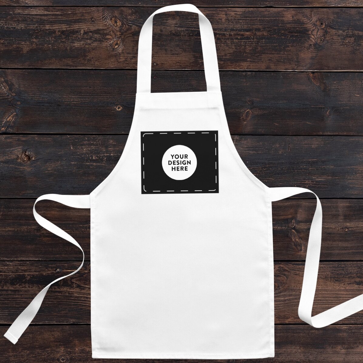 Șorț pentru copii personalizat cu grafica ta landscape