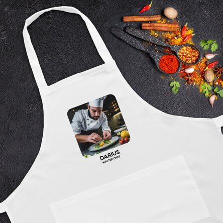 Personalised sort with a photo and text