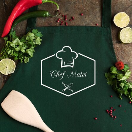 Șorț personalizat cu text - Chef