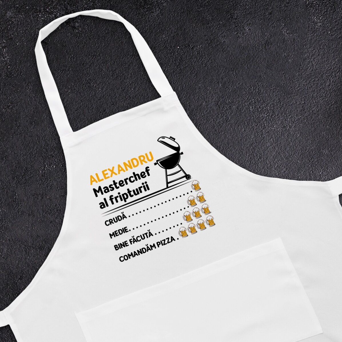 Customised sort with text - The Master of Roasts