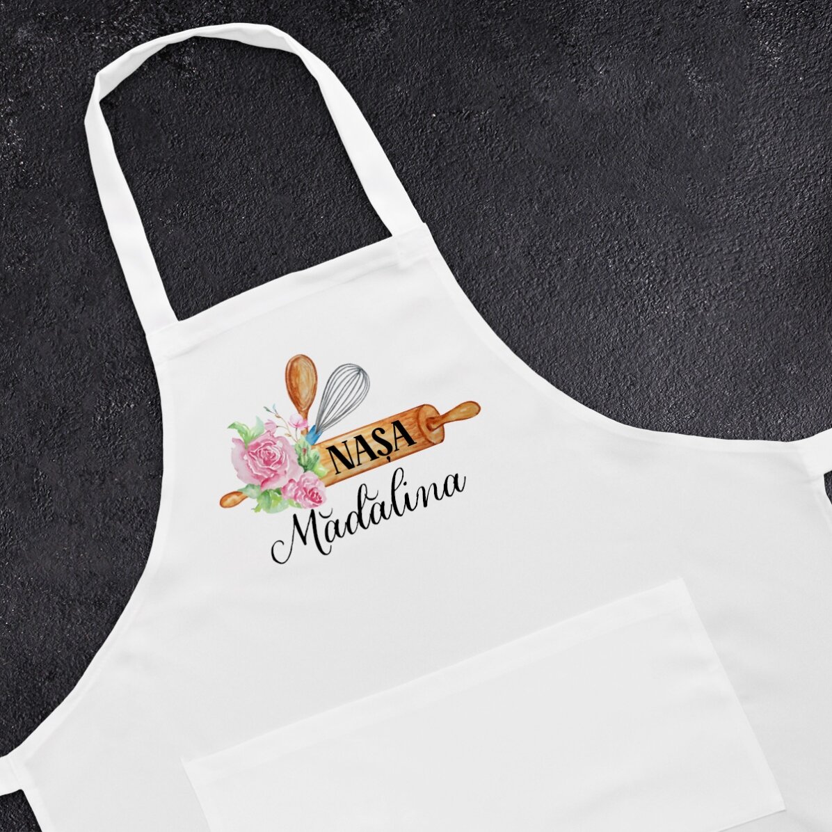 Personalised sort with text for nasa - Floral