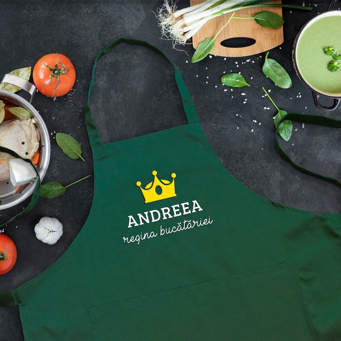 Șorț personalizat - Queen of the Kitchen