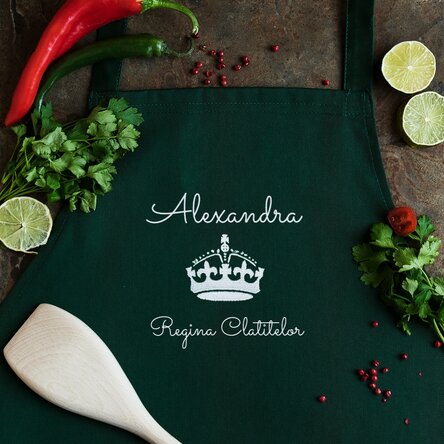 Șorț personalizat - Regina bucătăriei