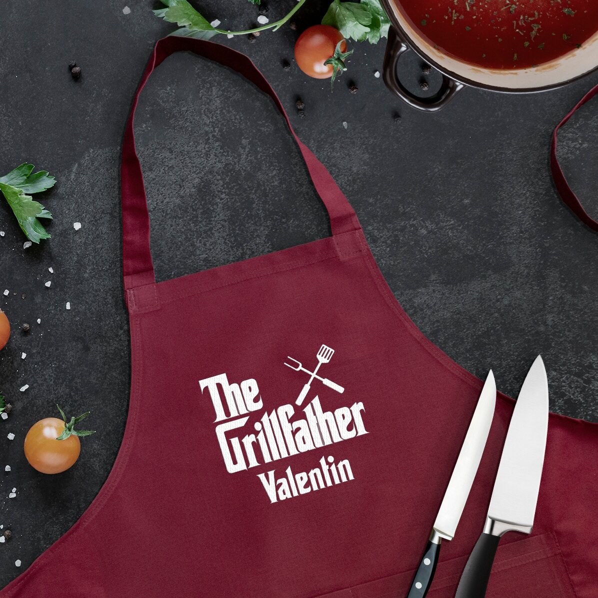 Șorț personalizat - The Grillfather