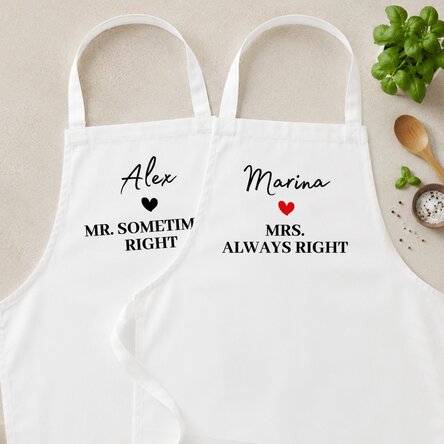 Personalised sets for couples – Mrs & Mr Right